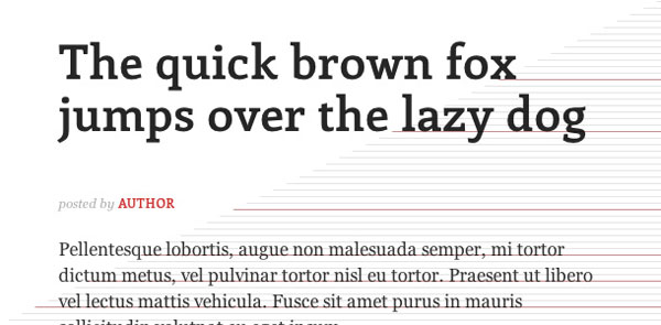 css網(wǎng)站排版中的3中字體樣式